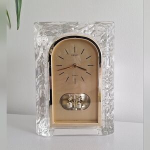 Seiko Clock Cristal Vintage